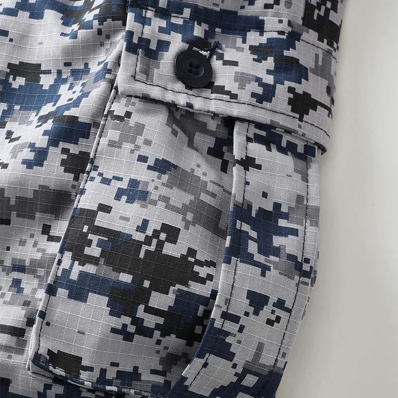 Men Combat Pants With Knee Pads Tactical Cargo Sport Trousers Camouflage Multicam Trekking Hunting Clothes（Not belt） 5