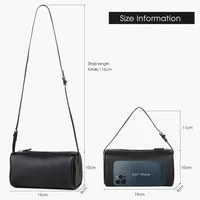 Matna-Sac à main en cuir de vachette naturel pour femme, véritable, entièrement grainé, sac à poignée supérieure, sangle initiée, doublure en peau de mouton 6