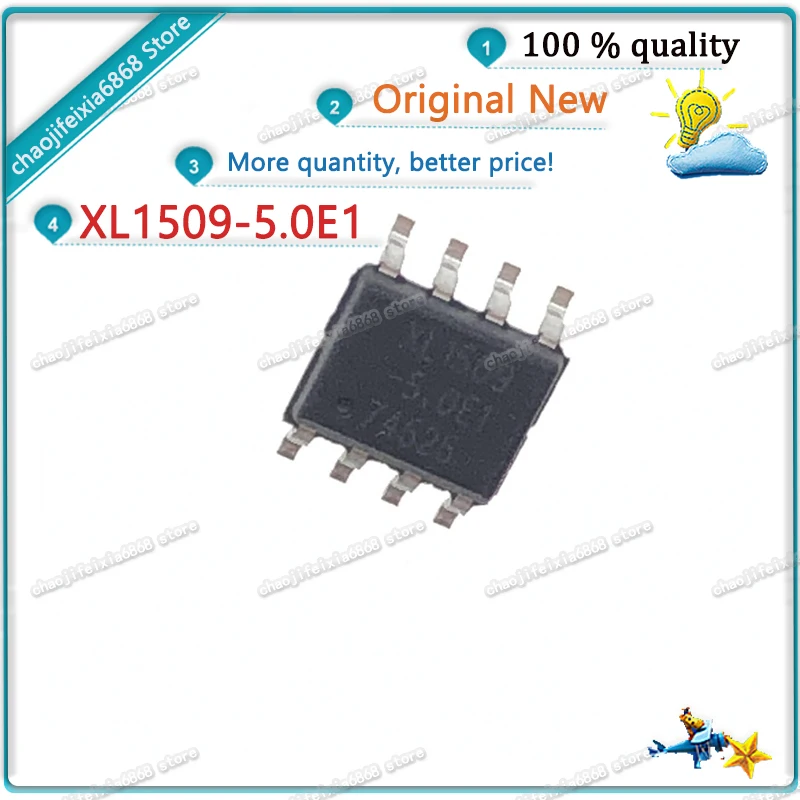 10pcs/lot! Xl1509-5.0e1 Xl1509-5.0 5v Sop8 Xl1509 Xl1509-5 Sop-8 ...