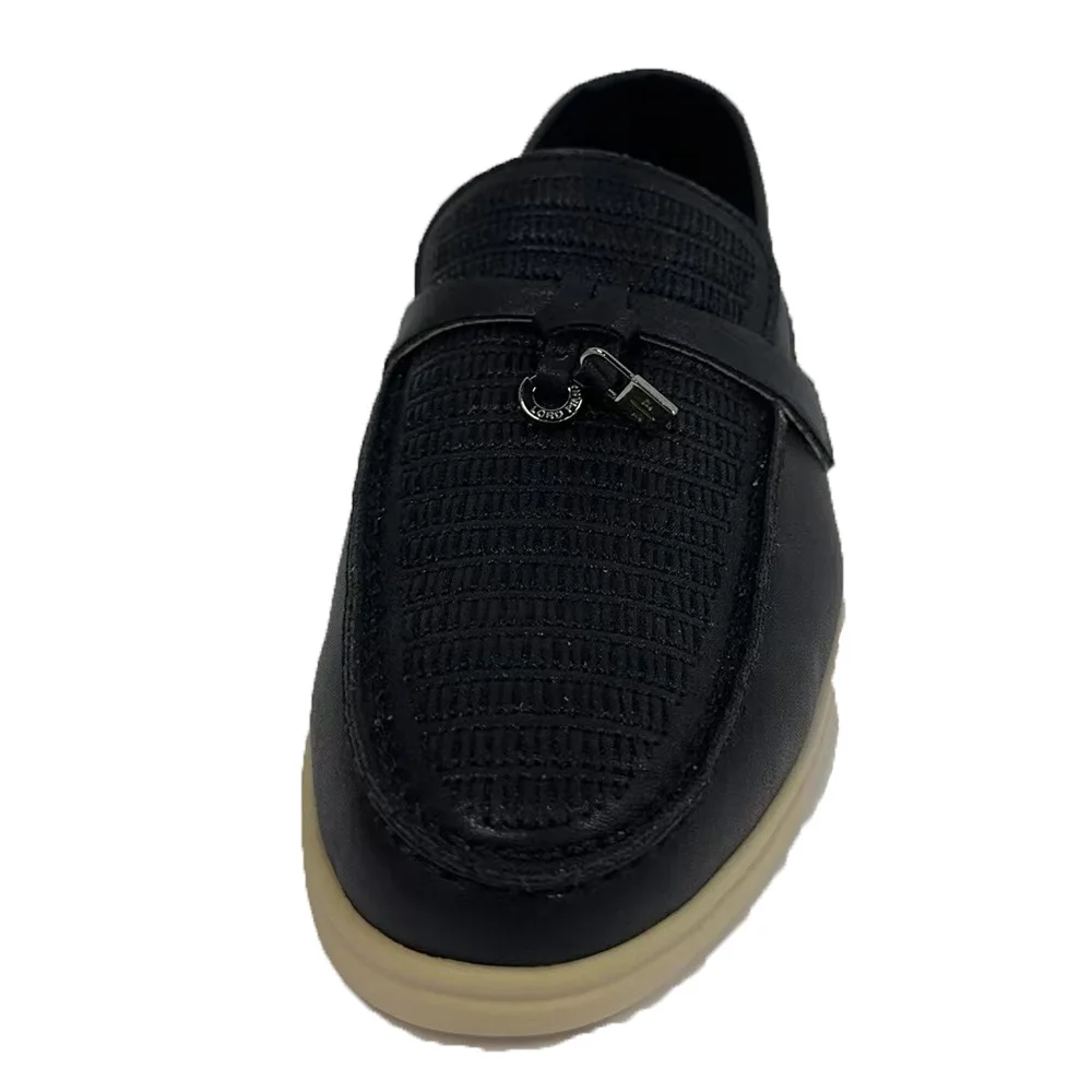 

Italian Designer Luxury Flat Sports Shoes 2023 New Round Toe Ladies Casual Moccasins Fashion Shoe Brand