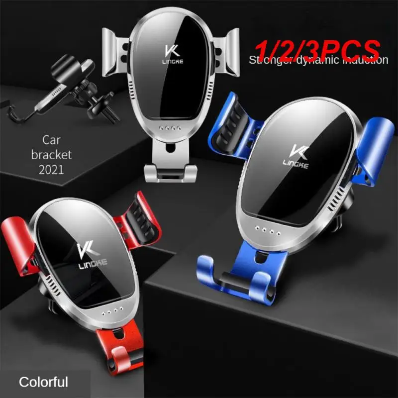 

1/2/3PCS Car Gravity Bracket Auto Air Outlet Mobile Phone Holder 360° Metal Mirror Multifunctional Car Navigation Mounts Car