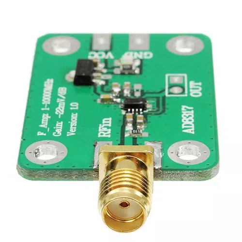 고속 로그 검출기 RF 로그 검출기, RF 신호 로그 출력 전력계, 1M-10000Mhz 컨트롤러, AD8317 5