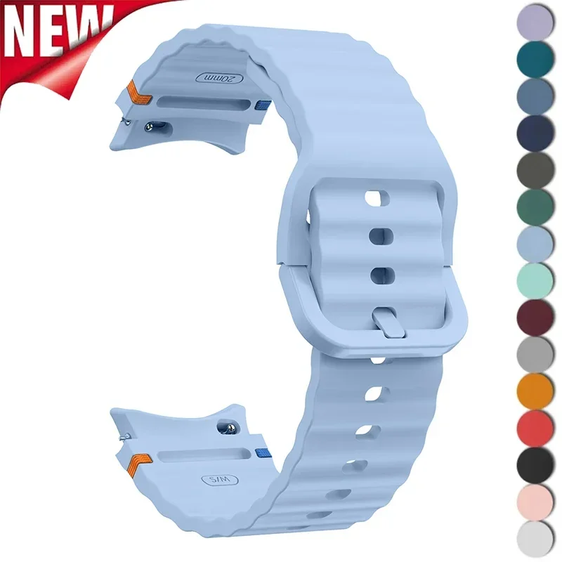 Enhanced Silicone Sports Strap for Smartwatch - Versatile and Durable Design