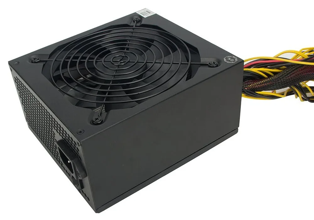 PC 전원 공급 장치, ATX 마이너 파워 PSU, ATX 마이닝 머신 지지대, 6 개 그래픽 카드 GPU 마이너 앤트마이너, 1600W