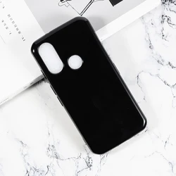 Black Transparent Soft TPU Phone Case - Silicone Protective Cover Shell for CAT S62 (Black)