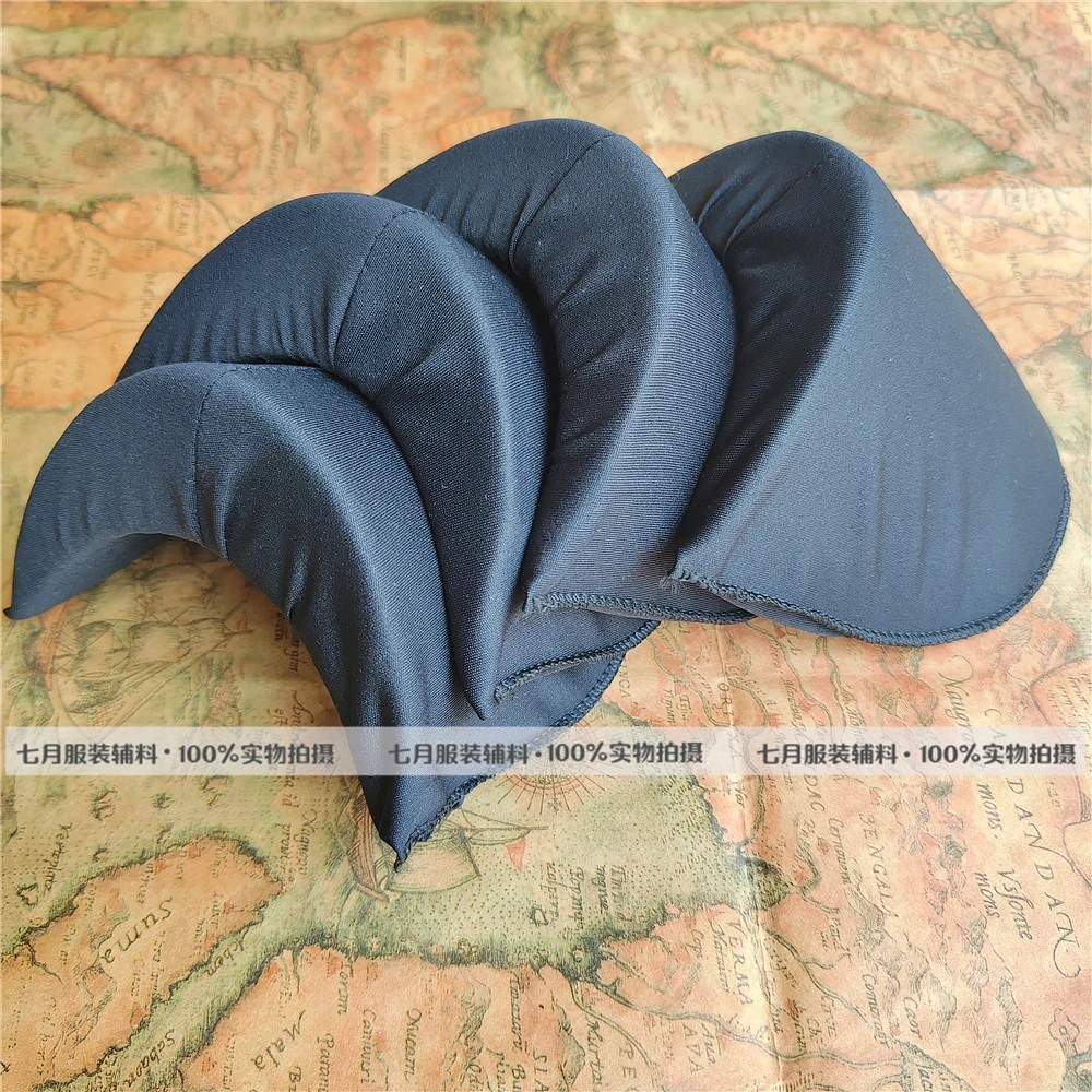 Description Picture 5 of itemThicken Big 35mm Sponge Shoulder Sewing Black White Nude Shoulder Pad Sew DIY Jacket Wedding T-Shirt Fashion Garment Accessories