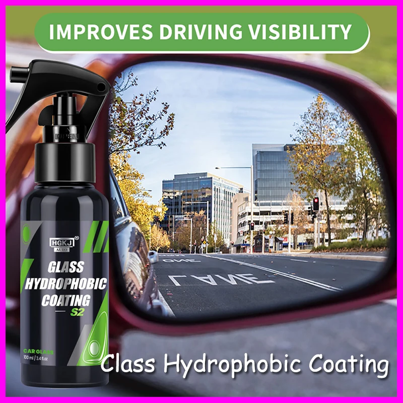 Hffffs2 Water Repellent Spray Anti Rain Coating For Car Glass