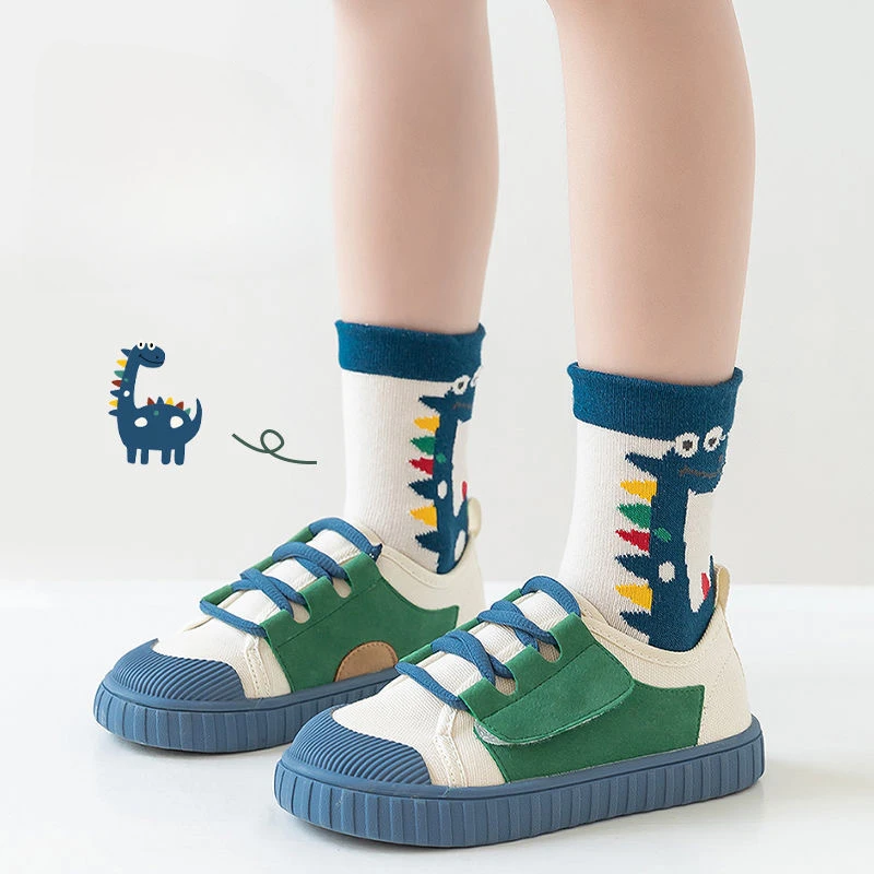 5Pairs/lot Children Socks for Girls Cotton Cute Outdoor Travel Sports Socks Animal Dinosaur Causual Sports Clothes Accessories 13 Sbd101a4ff6074431b025b8339d8d9c73V