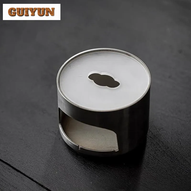 Stainless Steel Teapot Warmer Japanese Candle Warmer Lamp Tea Stove Furnace Tea Fire Stoves Kettle Stand Services Accessorie