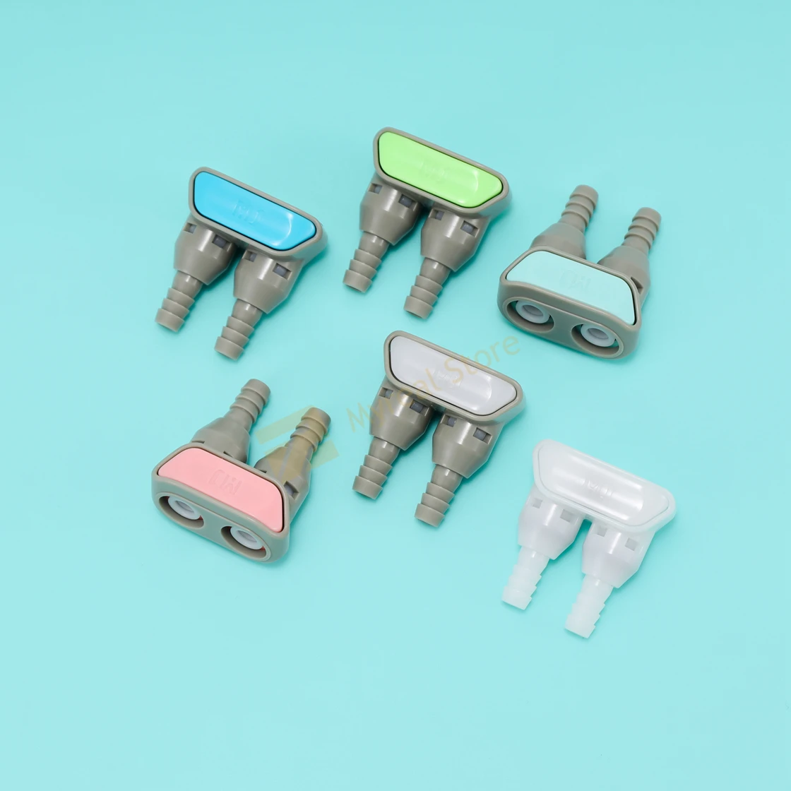 Pipe Quick Connector 1/4" CPC Type Plastic Quick Plug Barb Joint Water Injection Beauty Instrument Double Tube