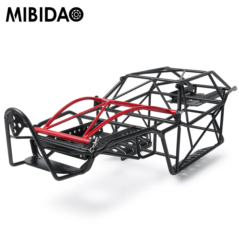 

MIBIDAO Steel Chassis Roll Cage Frame Body for Axial AXI03004 Capra UTB 1/10 RC Buggy Model Upgrade Parts