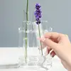 5pcs Glass Test Tube Propagation Stations Glass Propagation Hydroponics Vase Plant Terrarium Bottles Container Flower Holder 4