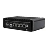 Topton Fanless Mini PC Intel Core 3 N355 N305 8 Core N150 N100 DDR5 2xNVMe 4xi226-V 2.5G Firewall application computer pfsense 3