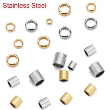 Stainless Steel Crimp Beads 1