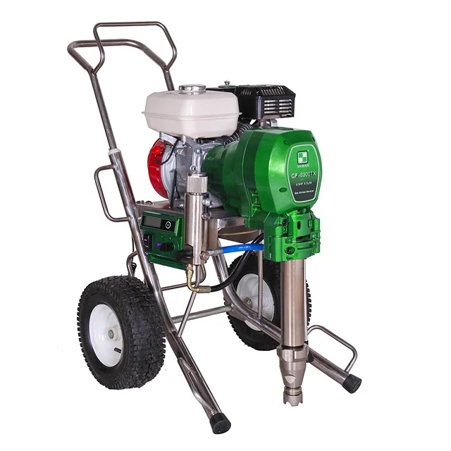 High Quality Model Gas Powered Airless Sprayers Gasoline Engine Spray Gun