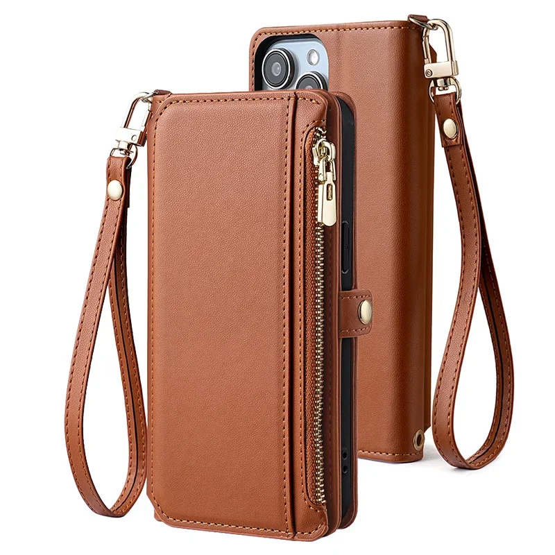 Luxury Card Slot Flip Cover Phone Protective Case