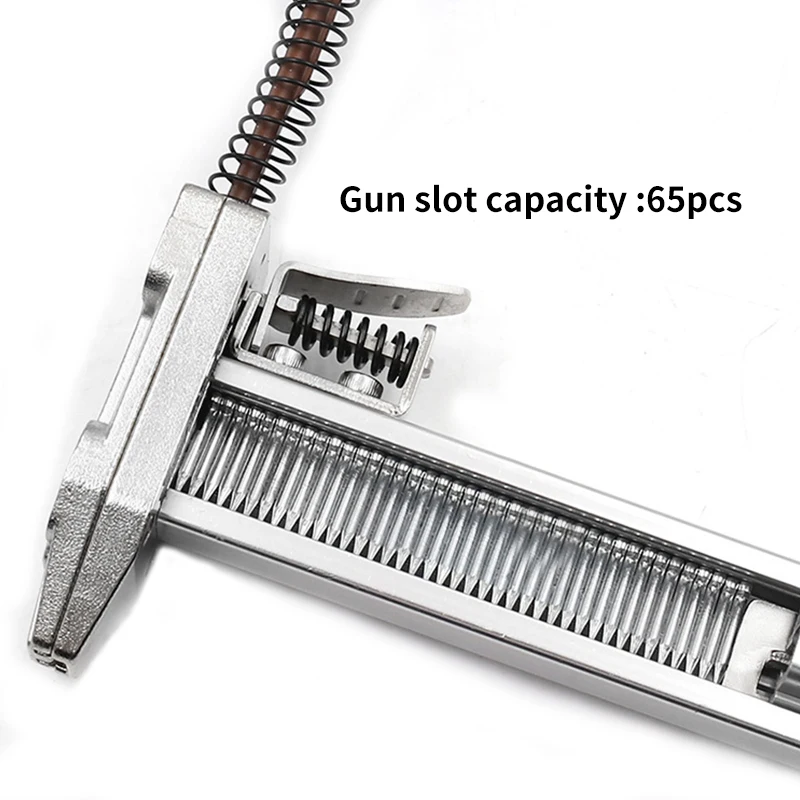 수동 강철 네일 건 ST18 반자동 시멘트 네일 건 와이어 슬롯 못 박는 장치 못 박는 기계 목공 총 Tacker