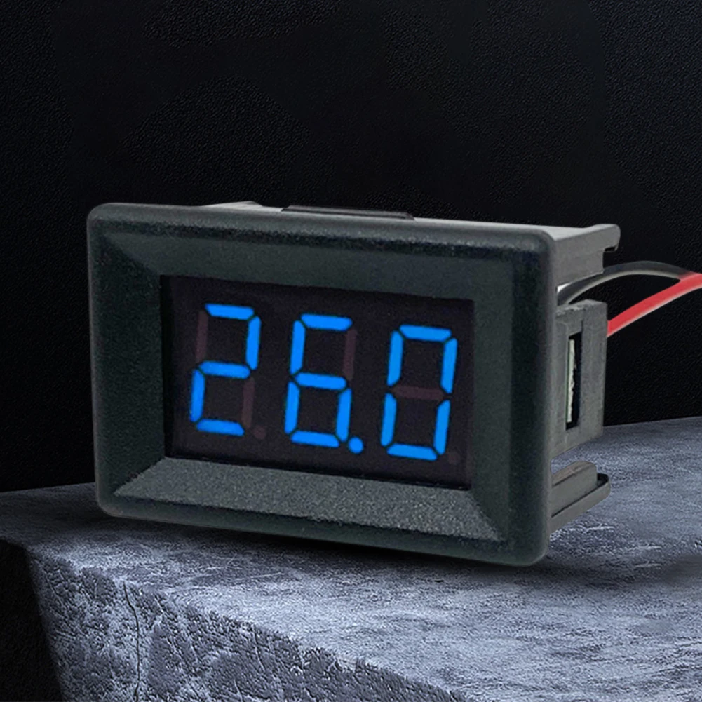 Digital LED Display Panel Voltmeter for Car Motor Vehicle Tools