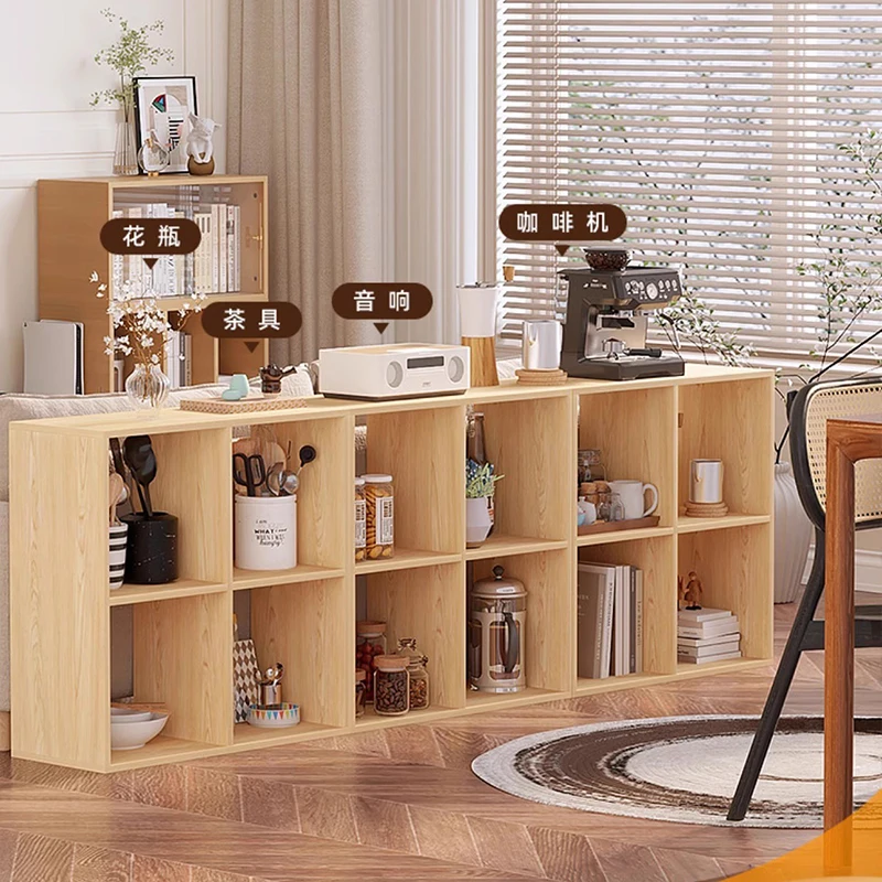 Wooden Home Bookcases European Style Classic Books Display Design Reading Divider Bookshelf Desk Libreria Office Furniture