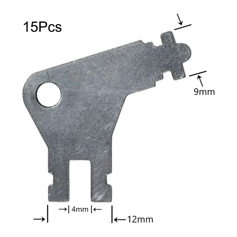 Paper Towel Dispenser Key Kit 15/30Pcs Silver Universal Paper Towel