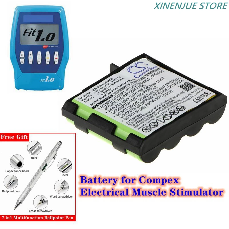 Compex Fit 1.0 Battery, Compex Fit 3.0 Battery, Medical Battery, Compex  Sp 4.0