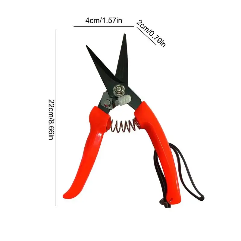 Hoof Trimmers For Goats And Sheep Horse Clippers Spring-Loaded Ergonomic Hoof Trimmers Precision Trimming Shears Stainless Steel