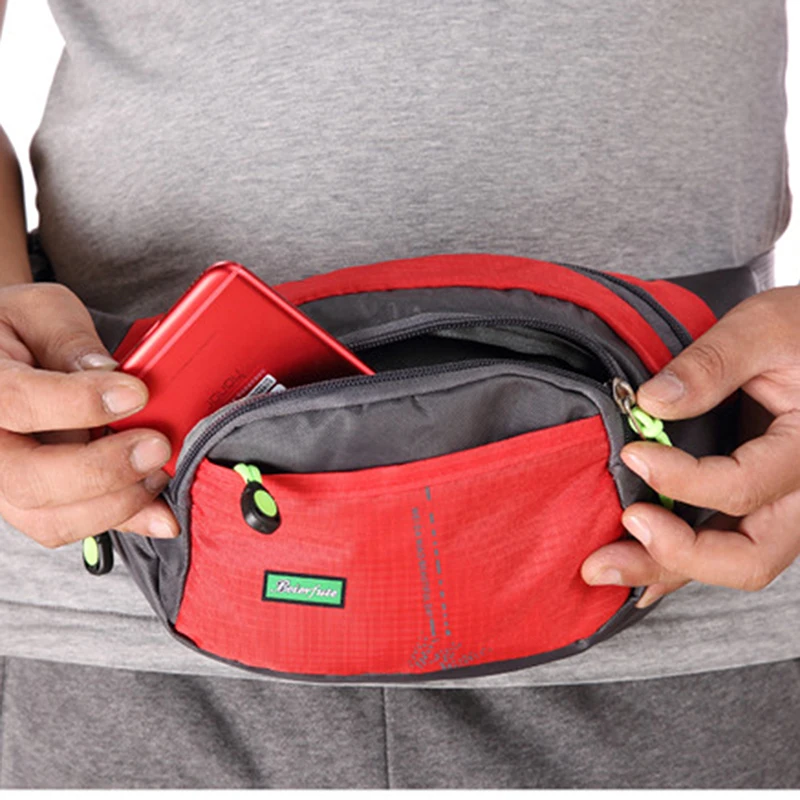 Marsupio sportivo multifunzionale Marsupi unisex Marsupi da viaggio all'aperto Ciclismo Arrampicata Corsa Marsupio con cinturino regolabile_voghion.com