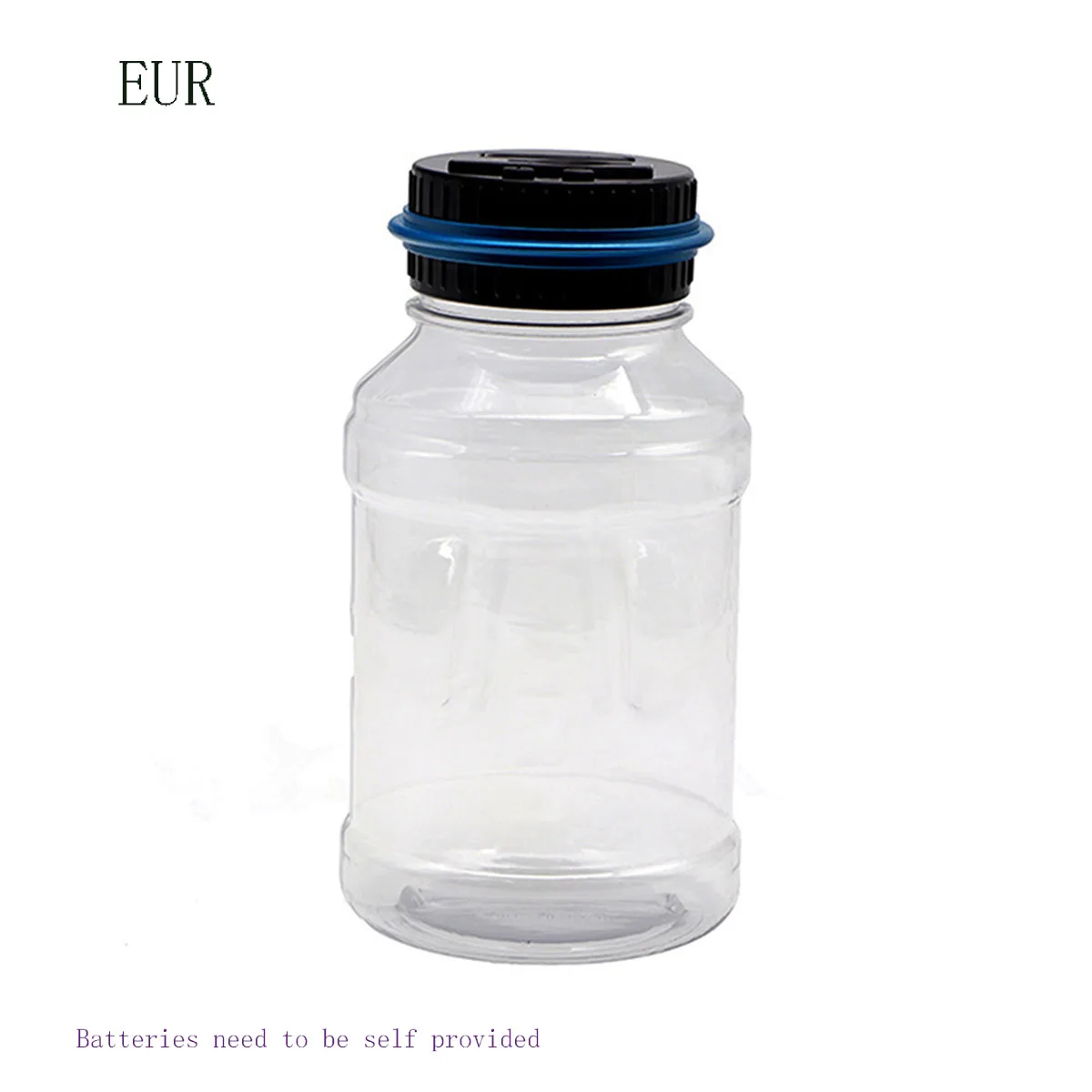 Digital Coin Counting Money Jar - Electronic Piggy Bank and Savings Tracker
