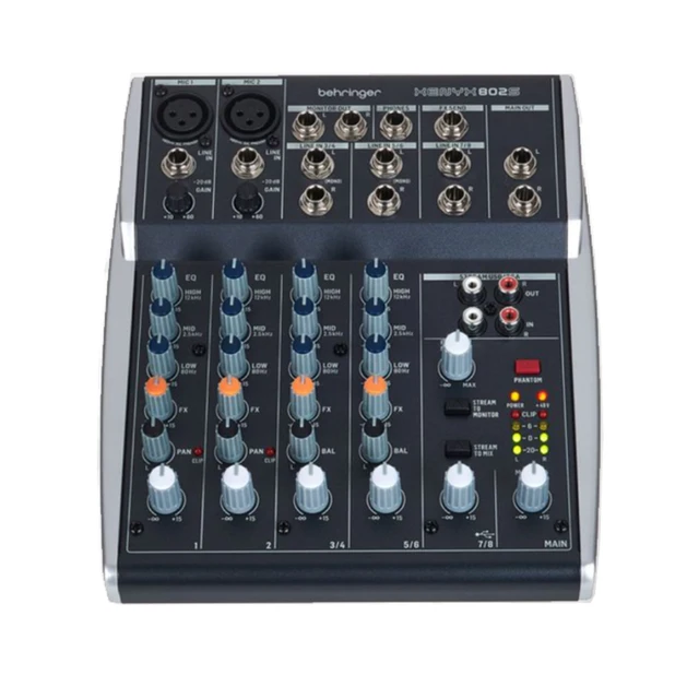 Behringer Xenyx 802 802S Xenyx Q802USB Mixer