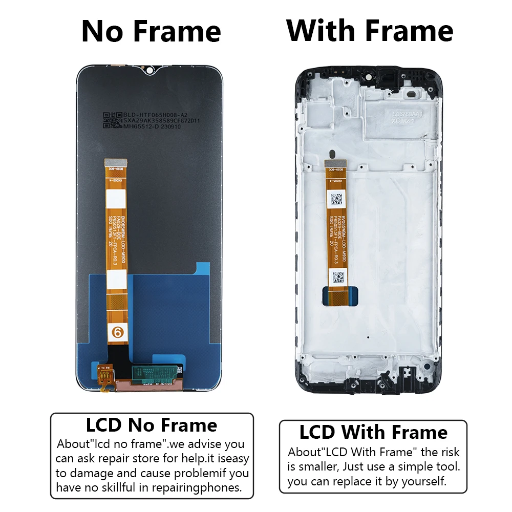 OPPO A9 2020 LCD, OPPO A9 2020 LCD 터치 스크린 디지타이저 디스플레이 교체, CPH1937 CPH1939 PCHT30 LCD, 6.5 인치