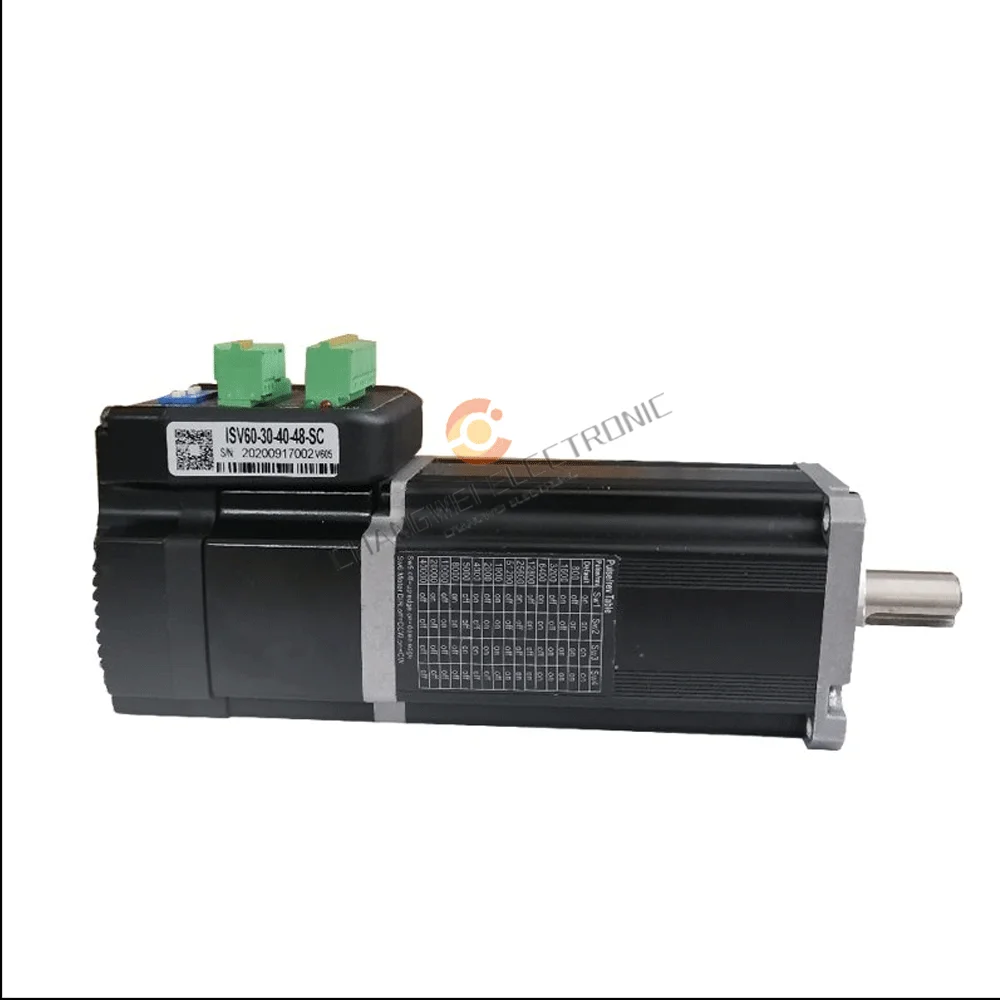 JMC V6 version 3000rpm 400w Integrated Servo Motor With Driver 1.27Nm Mini Servo Motor & driver IHSV60-30-40-48-SC