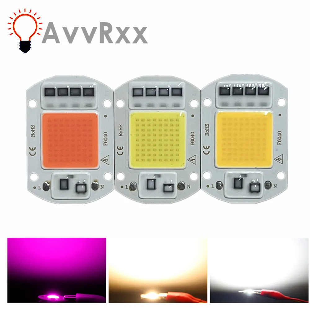 220V LED Chip 20W 30W 50W COB Chip No Need Driver LED Lamp Beads for Flood Light Spotlight and wall lamp street light Lampada