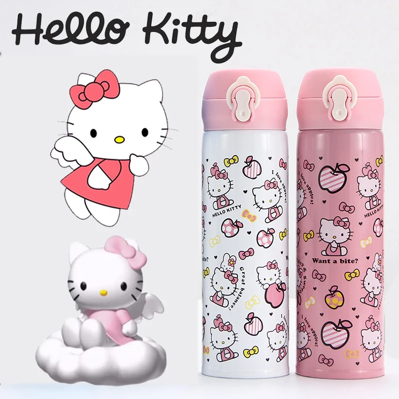 Thermos Hello Kitty Stainless Steel 12 Ounce Funtainer Purple