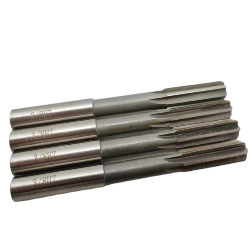 American made machine reamer H7 HSS straight shank reamer 1/8 3/16 1/4 5/16 3/8 1/2 5/8 3/4, Chucking Machine Cutter Tool 6
