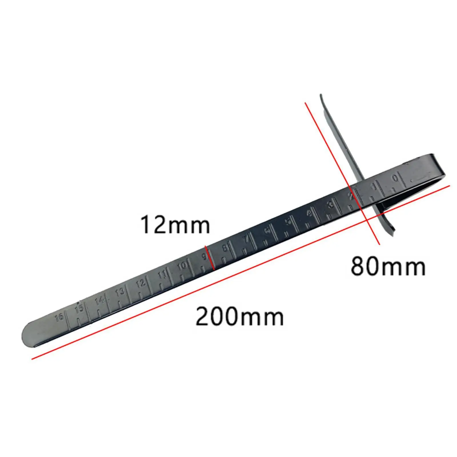 Circular Saw Fence Assembly Depth Ruler Edge Guide Tool with Scale Measuring 6
