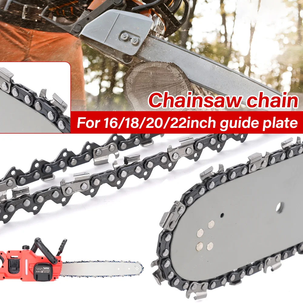 Chainsaw Chain 1PC 16/18/20/22-inch 325 Pitch .058 Gauge 64/72/76/86 Drive Link For Chainsaws