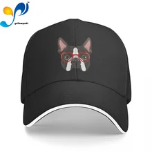 

Unisex Cotton Cap For Women Men Boston Terrier Dog Fashion Baseball Cap Adjustable Outdoor Streetwear Hat