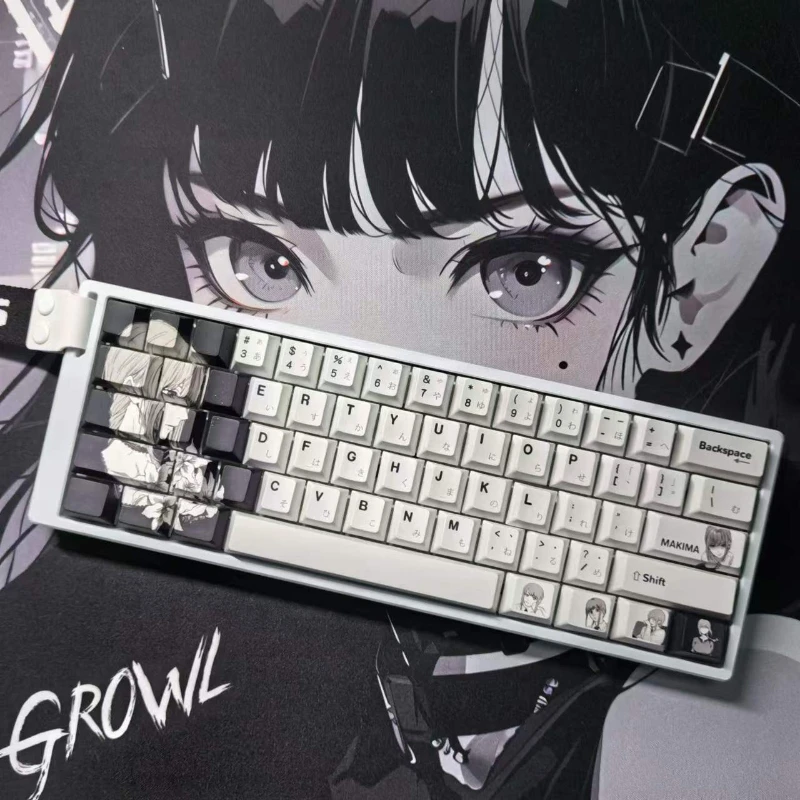 MAKIMA アニメキーキャップセット MAKIMA アニメキーキャップセット Chainsaw Man Keycaps 132