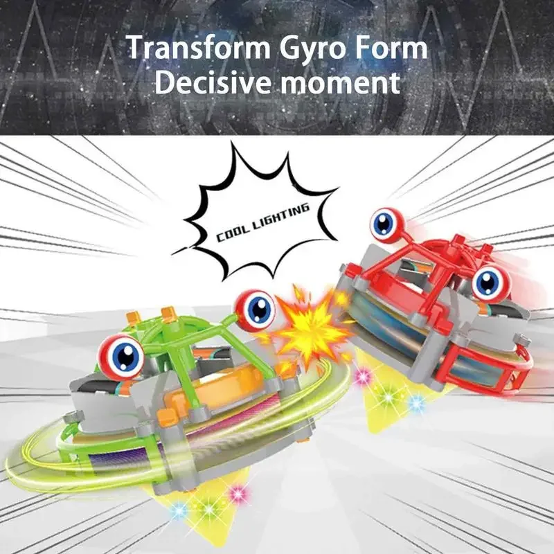Creative Magical Tumbler Unicycle Fidget Spinner Tightrope Walker Balance Gyroscope Interesting Electric Toys For Children Gifts 3
