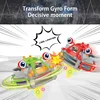 Creative Magical Tumbler Unicycle Fidget Spinner Tightrope Walker Balance Gyroscope Interesting Electric Toys For Children Gifts 3