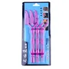 3 Sizes/Set New Arrival Resin Positioning Perm Comb For Barber Shop Professional Women Girls Hairdressing DIY Hair Curling Tool 5