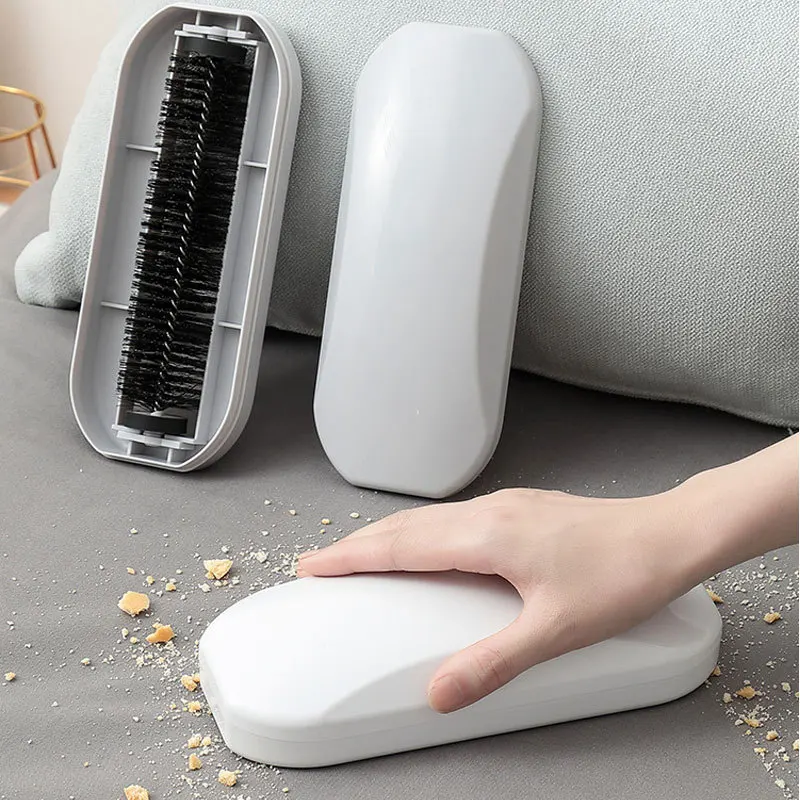 Carpet Dust Brush Clothes Cleaning Tool Bedside Table Crumb Sweeper Pet Hair Fluff Cleaner Sticky Picker Lint Roller lint remover lint roller clothes lint remover
