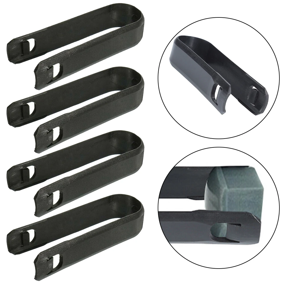 

4pc Nylon Car Wheel Bolt Nut Cover Puller Removal Tool Tweezers 8D0012244A Black 7.6x1.6cm Easily Removable Wheel Bolt Nut Cover