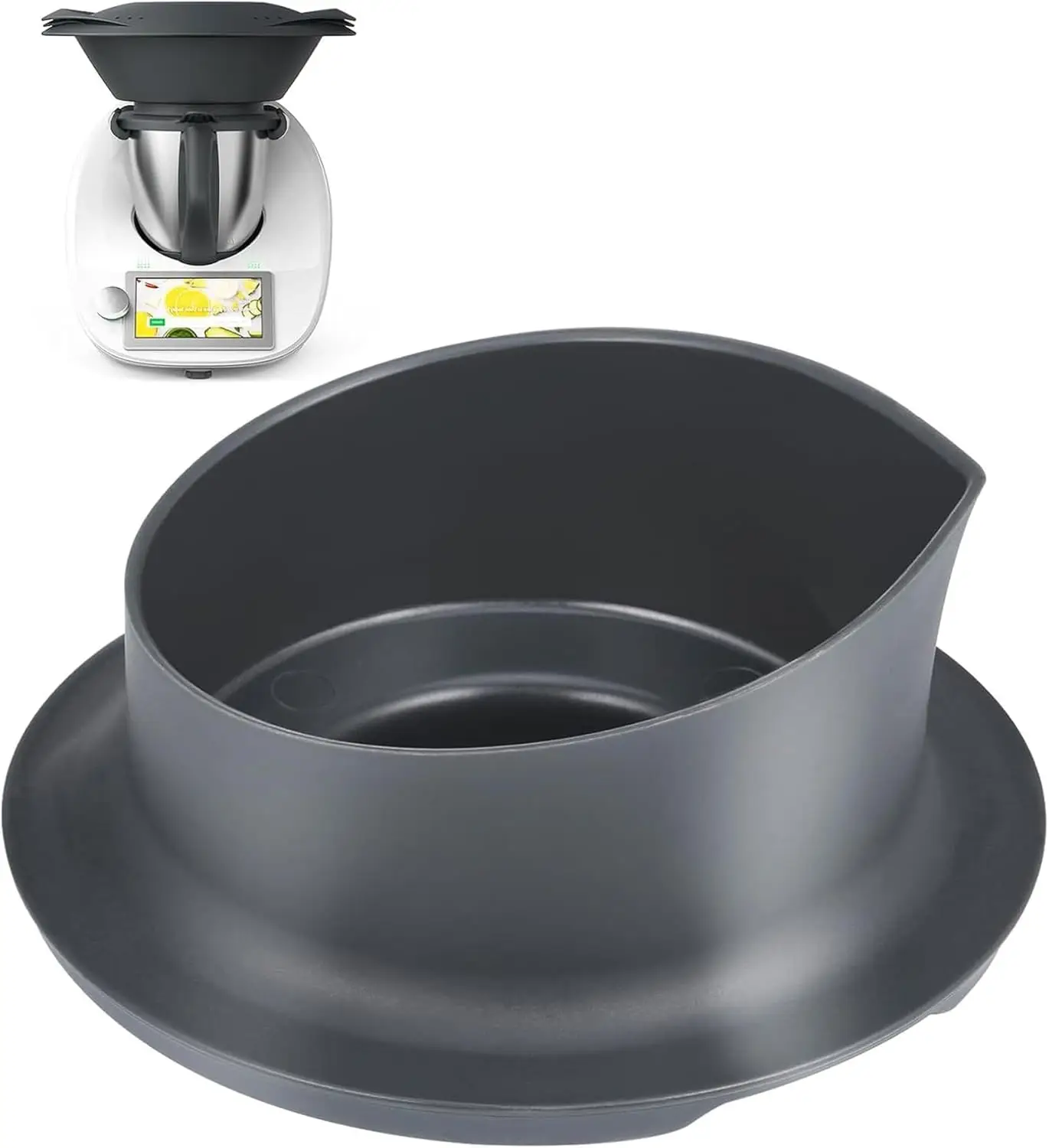 Measuring Cup for Thermomix TM5 TM6,Measuring Cup Lid with 100 ml and 50 ml Scale for Thermomix