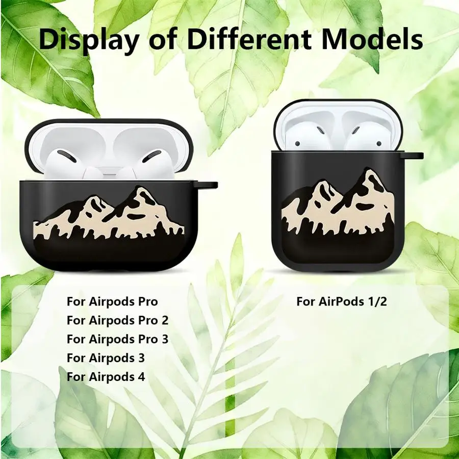 Airplane Art Landscape Earphone Case Cover