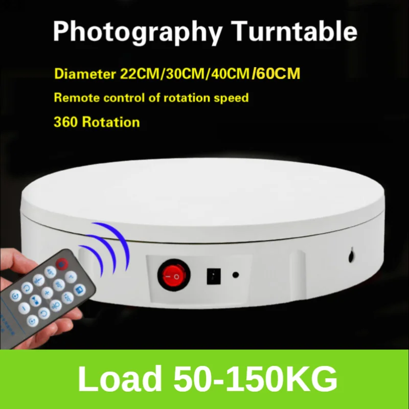 360 ° Stand Macchina Rotante Giradischi Display Sfondo Stand Fotografia Accessori Ripresa Silenziosa Fotocamera Da Studio Fotografico A Distanza