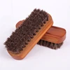 Horsehair Care and Cleaning Brush Set Medium Long Handle Bristle Shoe Brush for Oil and Dust Removal 5
