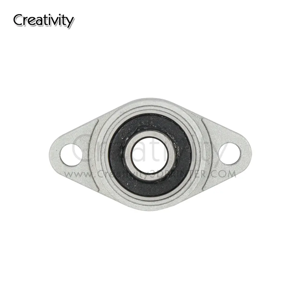 1Pcs  High quality KFL08 Pillow Block Bearing 8mm Bore Diameter Zinc Alloy Rhombic Flange Bearing For CNC part high performance zinc alloy pillow block bearing 30mm bore kp006 kfl006 pillow block housing shaft support