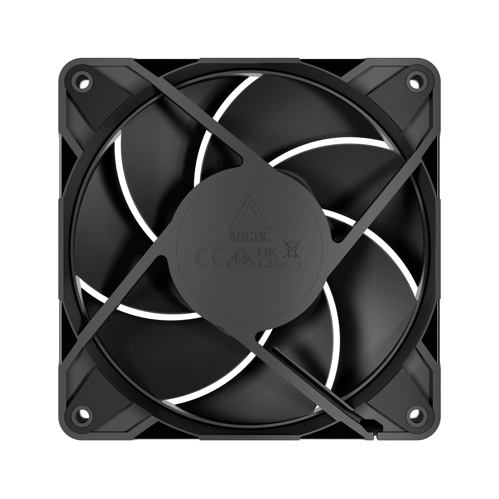 Enhanced Silent Cooling Fan, 120mm, Fluid Dynamic Bearing, 450-2000 RPM, 12V 4-Pin PWM