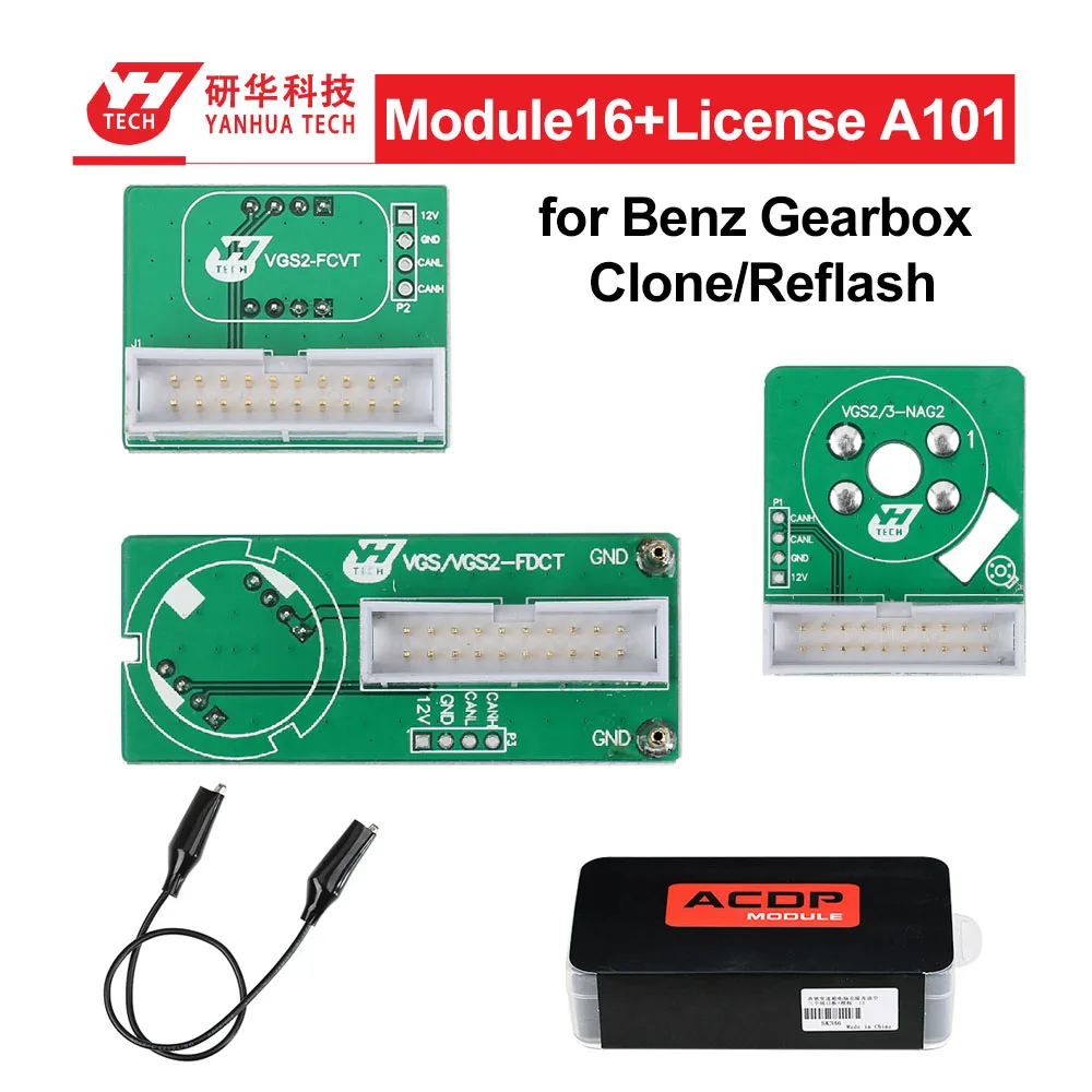 YanhuaMiniACDPModule16forBenz72287229GearboxTCMCloneand